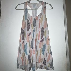 Feather Tank Top